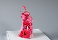 The Before Part of What I Do #22, mixed media object, 12” x 12” x 12”