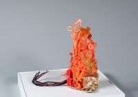 The Before Part of What I Do #30, mixed media object, 12” x 12” x 12”
