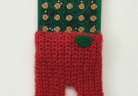 What Lies Beneath: Same drawer? #2, mixed media object, 6”x3”x1/2”