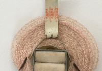 What Lies Beneath: Same drawer? #7, mixed media object, 3”x3 1/2”x1”